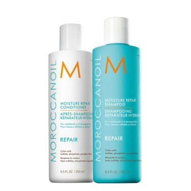 Imagem de Shampoo e condicionador Moroccanoil Moisture Repair