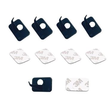 Imagem de - QI HUO JU - 4 peças de plástico descanso de flecha recurvo arco descanso de flecha adesivo para arco recurvo mão direita ou esquerda caça tiro acessórios de mira (mão direita)