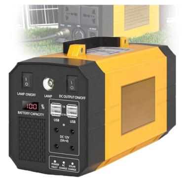 Imagem de Fonte De AlimentaçãO MóVel Externa De Alta PotêNcia De 300 W Para áReas Externas,Bateria De LíTio,Ca 110 V/60 Hz Ou 220 V/50 Hz,Cc 12 V,Adequada Para Camping E Trailers