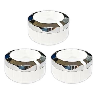 Imagem de Botão de controle do secador HPUY WE01X24552 Substituição 3PCS