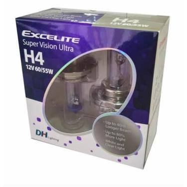 Imagem de Par Lâmpada H4 Super Vision Ultra 12v 60/55w Excelite
