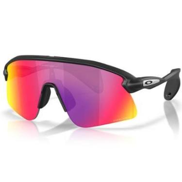 Imagem de Óculos de Sol Oakley Stunt Devil S Matte Black Prizm Road-Masculino