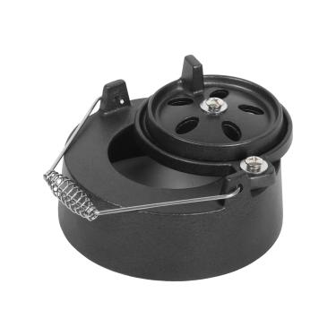 Imagem de Cast Iron Damper Chimney Cap for Big Green Egg, Big Green Egg Accessories Daisy Wheel for Large&Medium Big Green Egg Damper Cap Big Green Egg Accessories Vented Cap Big Green Egg Replacement Parts