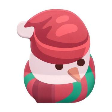 Imagem de Mouse pad com apoio de pulso, design genérico de boneco de neve - yiwe