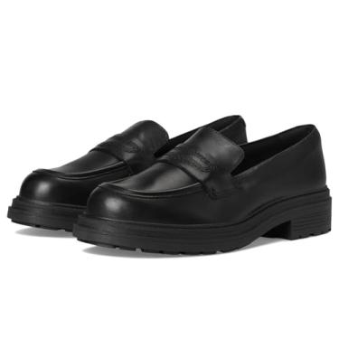 Imagem de Clarks Mocassim feminino Orinoco 3 Edge, Couro preto, 40