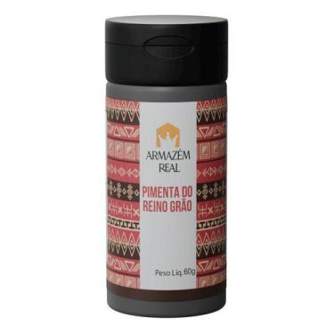 Imagem de Pimenta do Reino em Grão - 60g - Pote - Armazém Real
