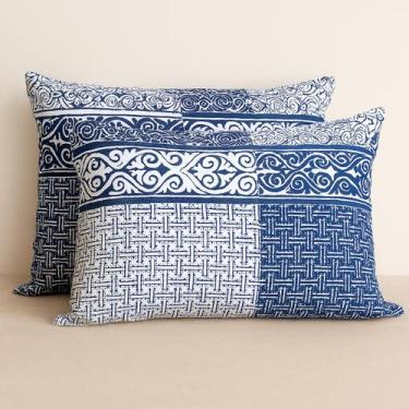 Imagem de 2 Fronhas Avulsas Para Travesseiro Malha Estampada 100% Algodão Toque 