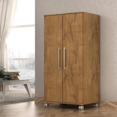 Imagem de Multiuso Michele 2 Portas 1,10m - Tonielque Móveis, Castanho