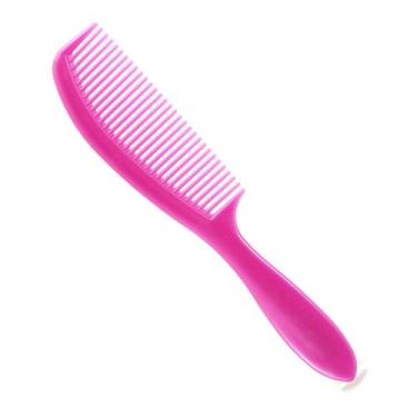 Imagem de Pente de Plástico Para Cabelo Safira 142, ROSA