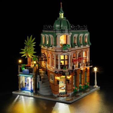 Imagem de BRIKSMAX Led Lighting Kit for Creator Expert Boutique Hotel - Compatible with Lego 10297 Building Blocks Model- Not Include The Lego Set