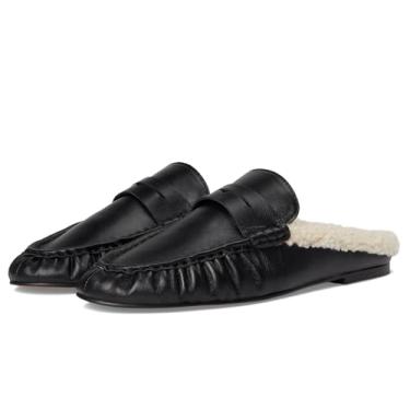 Imagem de Steve Madden Mocassim feminino Rafe, Couro preto, 34
