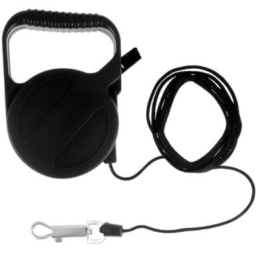 Imagem de Guia Coleira Retrátil Extensível Botão Trava Manual Alça Ergonômica Mosquetão Metálico Cães Pet 3 Metros Até 15kg Fita de Nylon Passeio Resistente Produtos para Pet Premium