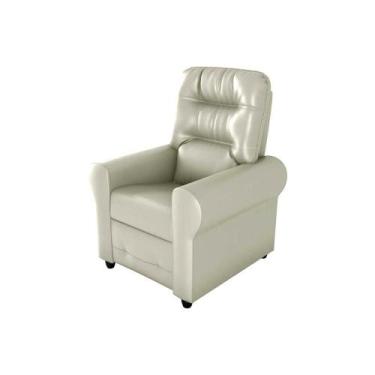 Imagem de Poltrona do Papai Reclinável Clio Sintetico Bege Matrix