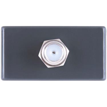Imagem de Módulo Para Tomada Tv Sat Coaxial Direta Tramontina Grafite Tramontina