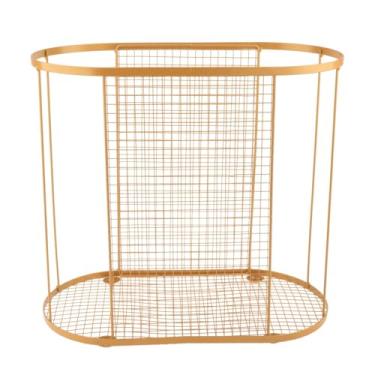 Imagem de Fenteer Cesta para equipamentos de treino, organizador de academia doméstica, multifuncional, suporte para tapete de ioga, faixas de resistência e, Ouro