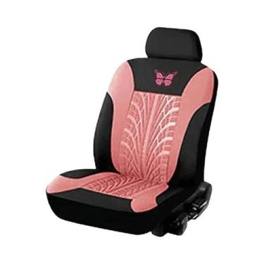 Imagem de Capa De Assento De Carro Universal Com Padrão De Borboleta Bordada Con