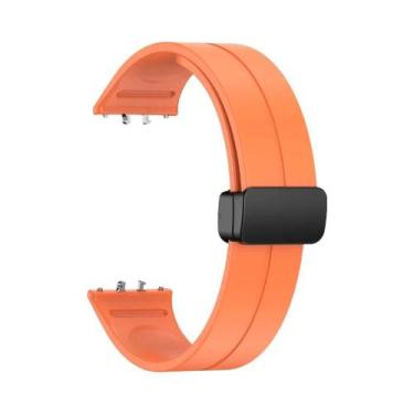 Imagem de Pulseira Magnética Samsung Galaxy Fit 3, Faixa De Silicone Macia, Sem 