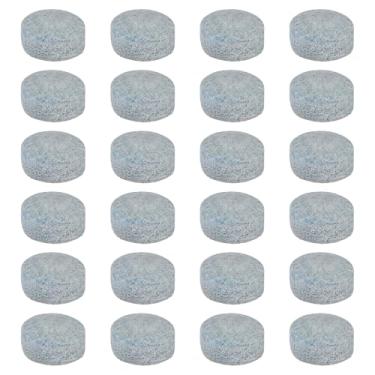 Imagem de YELARXI Pontas de taco de bilhar, kit de substituição de pontas de taco de sinuca, acessórios de reparo de tacos de piscina de couro de vaca - adequado para (tacos de mesa/suprimentos de jogos de