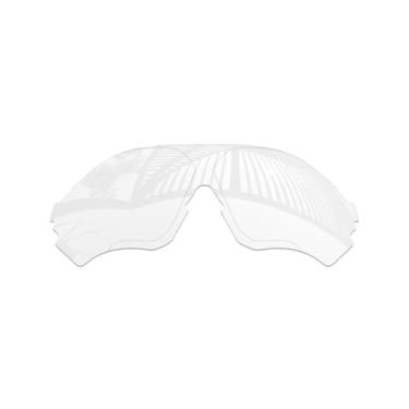 Imagem de MYCOURAG Lentes de reposição com proteção UV para óculos de sol Oakley EVZero Range OO9327 – HD transparente, não polarizada