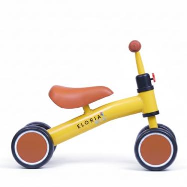Imagem de Bicicleta de Equilíbrio Infantil Sem Pedal – Para Crianças a Partir de 1 Ano | Desenvolve Coordenação Motora e Equilíbrio | Leve, Segura e Ideal Para Uso Interno e Externo (amarelo)