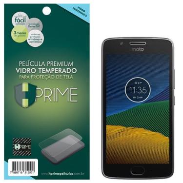 Imagem de Pelicula de Vidro temperado 9h HPrime para Motorola Moto G5, Hprime, Película Protetora de Tela para Celular, Transparente