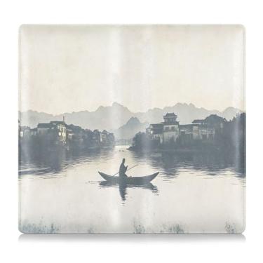 Imagem de Burbuja Suporte de registro e seguro de carro, caixa de luvas de couro com pintura a tinta, organizador de documentos, carteira e acessórios