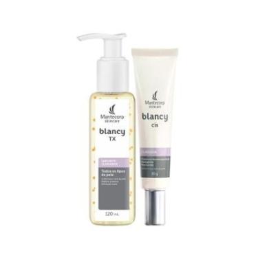 Imagem de Kit Facial Mantecorp Blancy - Sabonete e Creme Clareador 30g-Unissex