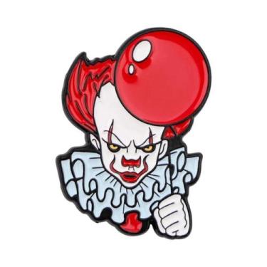 Imagem de Pins De Esmalte De Filmes De Terror De Halloween, Broches De Desenhos 