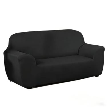 Imagem de Capas para sofás com ajuste suave em tecido de malha gel Adequadas para sofás e poltronas de 1/2/3/4 lugares Altamente protetoras e fáceis de instalar (1 Lugar Poltrona,Avelã)