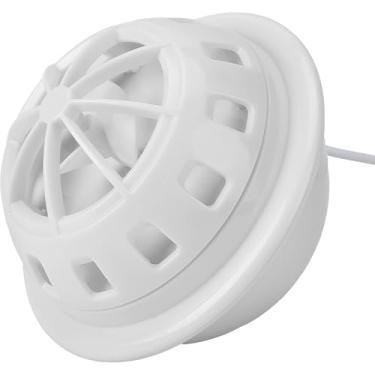 Imagem de Mini máquina de lavar louça, Super Shock Wave 2 modos alimentado por USB, preguiçosa máquina de lavar de cozinha doméstica portátil (branco)