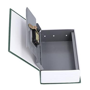 Imagem de POCREATION Cofre para Livros, de Dicionário Com Texturizado e Aço Inoxidável, para Armazenar Cartões, Joias e Itens Importantes