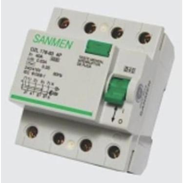 Imagem de Interruptor Diferencial Residual Dr/idr 4p 40a 30ma - Sanmer - Sanmen