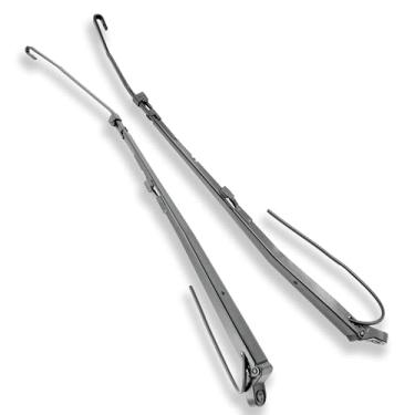 Imagem de AutoHornix Kit de braço do limpador de para-brisa dianteiro 42539 42691 1 par compatível com Buick Century Regal Chevrolet Impala Monte Pontiac Grand Prix Carlo Intrigue 1997-2005 substitui OE