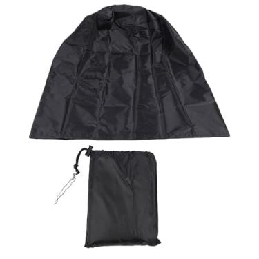 Imagem de Capa de tambor de tecido oxford, à prova de intempéries, resistência industrial, capa de balde reutilizável para chuva, neve, proteção contra poeira, todas as estações