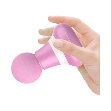 Imagem de Mini Massageador Portátil De Percussão Para Tecidos Profundos, Massage