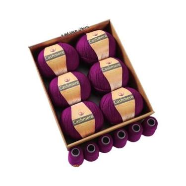 Imagem de Fio De Cashmere De Alta Qualidade 300g Para Suéteres, Cachecóis E Chap