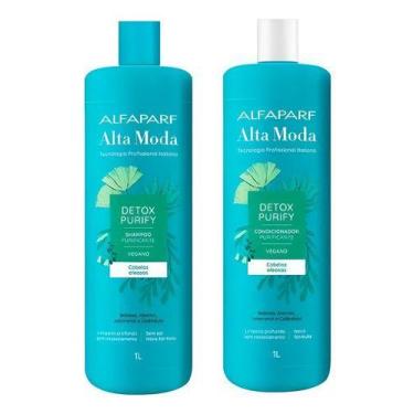 Imagem de Shampoo e condicionador detox alfaparf