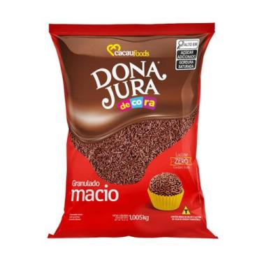 Imagem de Granulado Chocolate Macio Dona Jura 1,005kg