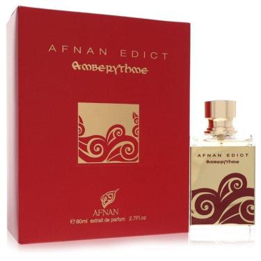 Imagem de Perfume Feminino Afnan Edict Amberythme Extrait de Parfum - unisex 80ml