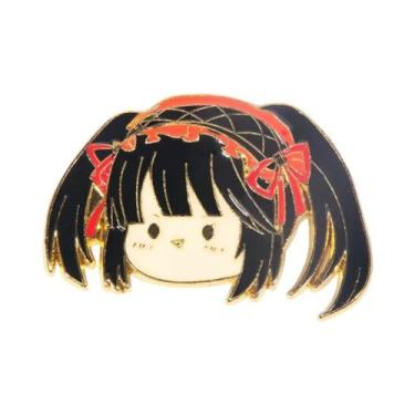 Imagem de Broches De Esmalte Kurumi Anime DATE a LIVE, Distintivos De Metal, Bot