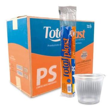 Imagem de Copo plastico descartavel 50mlcom 5000 un café docinhos chá - E A COST