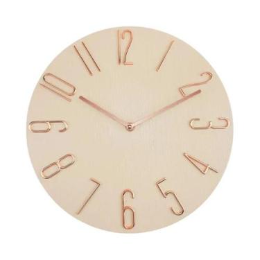 Imagem de Relógio De Parede Silencioso De Quartzo De 12 Polegadas 30cm Estilo Nó