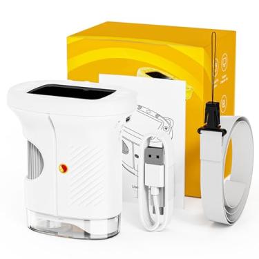 Imagem de Luocute Microscópio Portátil, Ampliação 50X-1000X Tela IPS de 2,4 Polegadas 2MP 1080P Microscópio Infantil Com 8 Luzes LED Ajustáveis, para Educação Científica, Casa, Escola,