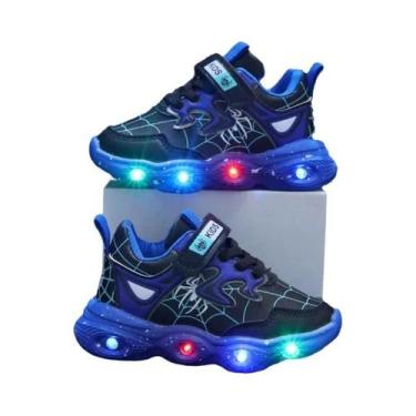 Imagem de Tênis LED Do Homem-Aranha Para Crianças Meninos E Meninas, Sneakers Ca