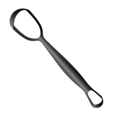 Imagem de Montador da língua, raspador de língua,de escova de língua aço inoxidável - Ferramenta de cuidados orais em de ventilador Melhora a limpeza diária de higiene oral para adultos da família