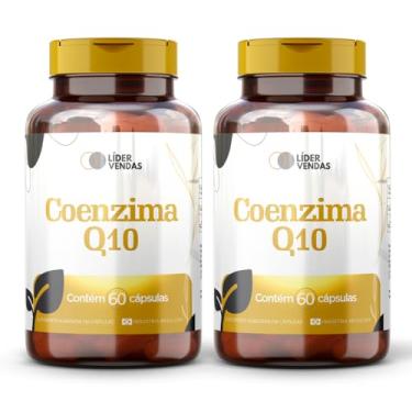 Imagem de Coenzima Q10 100mg (CoQ10) – Suplemento de Ubiquinona Alta Absorção – Foco em Energia e Coração – 60 Cápsulas (4 Meses de Uso) - 2 potes