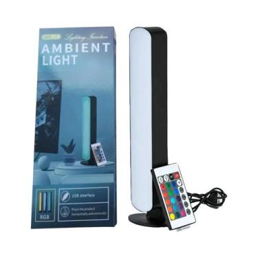 Imagem de Barras De Luz LED RGB Inteligentes Com 16 Cores, Controle Remoto USB P