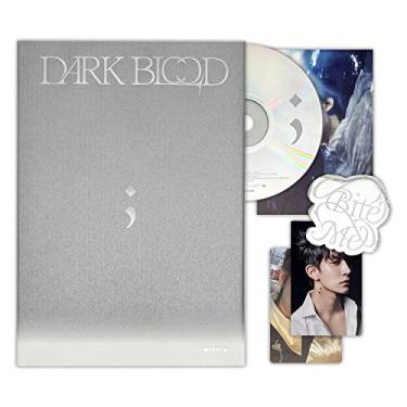 Imagem de ENHYPEN - [Dark Blood] (ENGENE ver. - aleatório) livro de fotos + CD-R + cartão de foto + cartão de foto conceito + adesivo + cartão postal + 2 emblemas de botão de pino + 4 cartões de foto extras