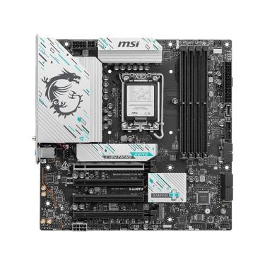Imagem de Placa Mãe MSI B860M GAMING PLUS WIFI, Intel, mATX, DDR5 UDIMM, Wi-Fi 7, Preto - B860MGPW-Unissex