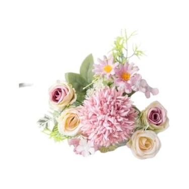 Imagem de 7 Hastes De Flores Artificiais De Camomila Para Decoração De Casa, Arc